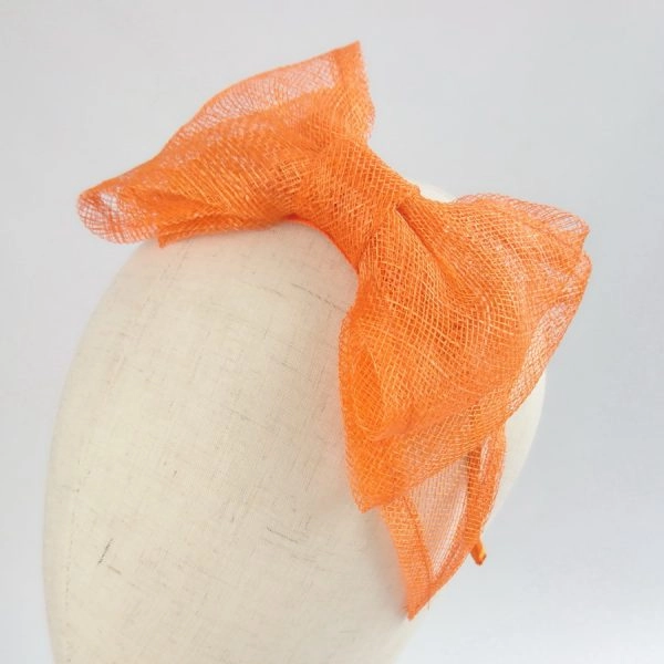 Orange Bridesmaid Hair Accessories