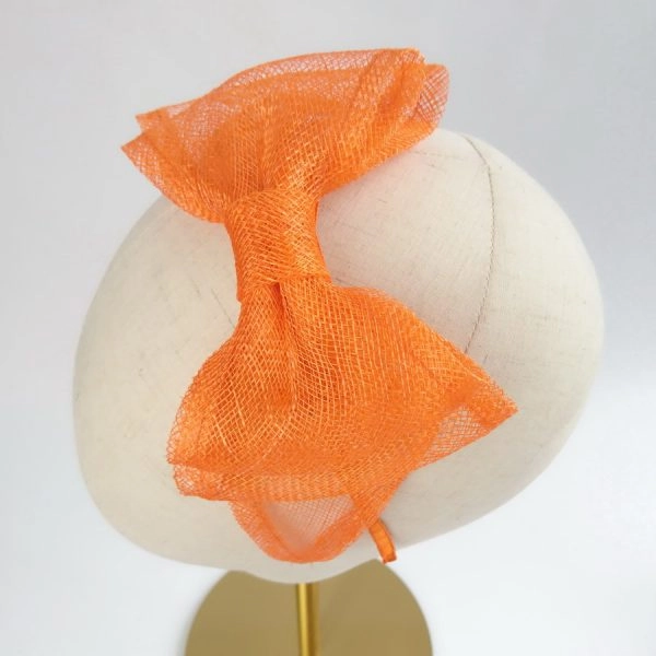 Orange Vegan Friendly Fascinators